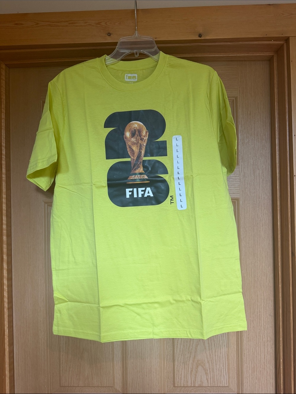 FIFA World Cup Soccer 2026 Yellow Short-Sleeve Graphic Tee